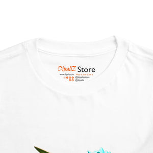 Teal Blue Dinosaur Toddler t Shirt - Classic Fit - Dipaliz - Baby & Clothing