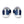 Dynamic Athletic Shoes - Dots on Blue Flyknit - Dipaliz - Sneakers
