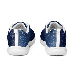 Dynamic Athletic Shoes - Dots on Blue Flyknit - Dipaliz - Sneakers