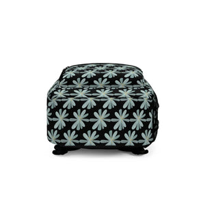 Vibrant Blue Flowers Backpack - Eco-friendly Gifts - Dipaliz - Backpacks