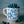Blue Floral Enamel Camping Mug - 12oz Stainless Steel - Dipaliz - Mugs