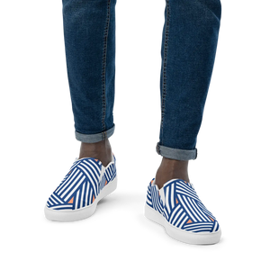 Urban Canvas Shoes - Orange Abstract Pattern - Dipaliz - Sneakers