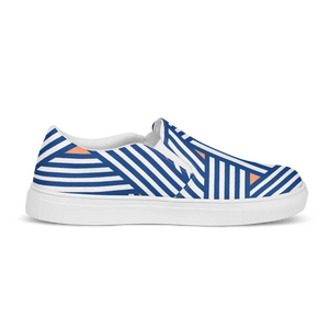 Urban Canvas Shoes - Orange Abstract Pattern - Dipaliz - Sneakers