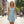 Dipaliz Bodycon Dress Blue Floral Print Summer - Dresses - s