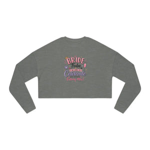 Dipaliz Bride Tribe Cropped Sweatshirt - Bachelorette Party - Sweatshirts