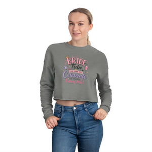 Dipaliz Bride Tribe Cropped Sweatshirt - Bachelorette Party - Sweatshirts