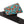 Cyan Paisley Slide Sandals - Summer Pattern Pu - Dipaliz