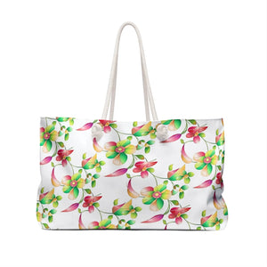 Oversized Polyester Weekender Bag - Breezy Coastal Escape Tote - Dipaliz - 24’’ × 13’’ - Bags