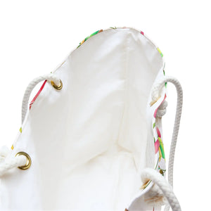 Oversized Polyester Weekender Bag - Breezy Coastal Escape Tote - Dipaliz - 24’’ × 13’’ - Bags