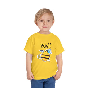 Soft Cotton Busy Bee Short Sleeve Tee - Toddler - Dipaliz - Baby & Clothing