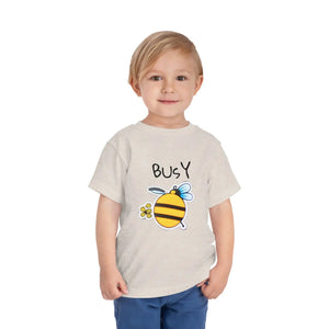 Soft Cotton Busy Bee Short Sleeve Tee - Toddler - Dipaliz - Baby & Clothing