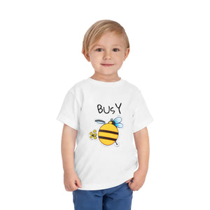Soft Cotton Busy Bee Short Sleeve Tee - Toddler - Dipaliz - Baby & Clothing