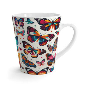 Butterfly Latte Mug - Enchanting Ceramic Coffee Cup - Dipaliz - 12oz - Mugs