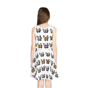 Girls’ Sleeveless Sundress – Cotton Summer Party - Dipaliz - Dresses - 2t