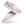 Vibrant Women’s Slip Canvas Shoes Pink Abstract Dipaliz - Sneakers