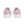 Vibrant Women’s Slip Canvas Shoes Pink Abstract Dipaliz - Sneakers
