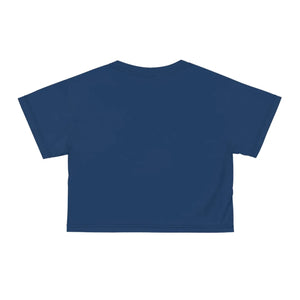 Vibrant Blessed Crop Tee - Butterfly Cotton Top - Dipaliz - T-shirts