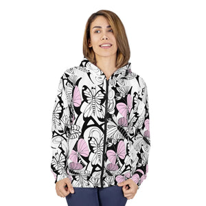 Butterflies Unisex Zip Hoodie (aop) - Hoodies