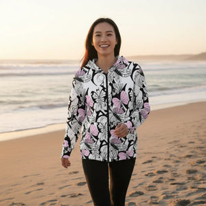 Butterflies Unisex Zip Hoodie (aop) - Hoodies