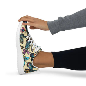 Vibrant Butterflies Athletic Shoes - Flyknit - Dipaliz - Sneakers