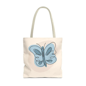 Vibrant Butterfly Print Tote Bag - Versatile Travel - Dipaliz - Bags