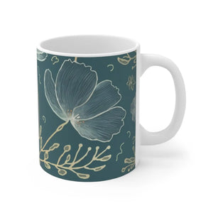 Vibrant Butterfly Mug - Ceramic 11oz Coffee Cup - Dipaliz - Mugs