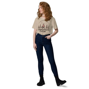 Eco-chic Campfire Crew Cotton t Shirt - Unisex Organic - Dipaliz - T-shirts
