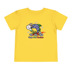 Toddler Short Sleeve Tee - Whale Cape Cod Cruiser - Dipaliz - T-shirts
