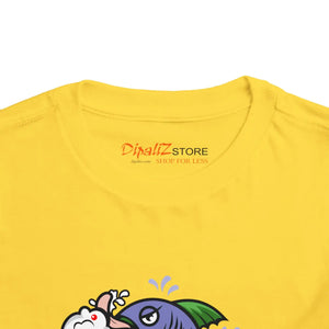 Toddler Short Sleeve Tee - Whale Cape Cod Cruiser - Dipaliz - T-shirts