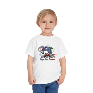 Toddler Short Sleeve Tee - Whale Cape Cod Cruiser - Dipaliz - T-shirts