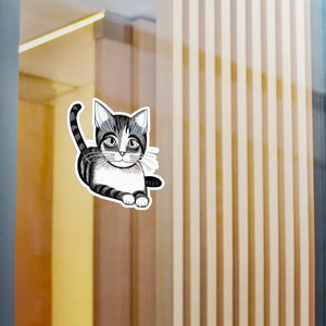 Sparkle Satin Kiss Cut Vinyl Decals - Durable White - Dipaliz - Decorative Stickers
