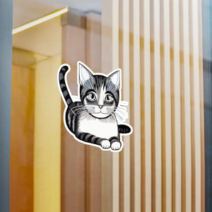 Sparkle Satin Kiss Cut Vinyl Decals - Durable White - Dipaliz - Decorative Stickers