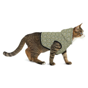 Trendy Cat Print Pattern Hoodie - Soft Polyester - Dipaliz - Pet Hoodies