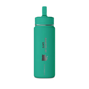 Dipaliz Cat Silhouette Water Bottle 20oz Minimalist Steel - Bottles