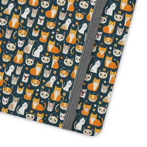Faux Leather Samsung Galaxy S22 Flip Cases - Stand - Dipaliz - Mobile Phone