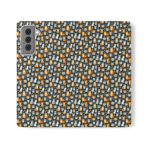 Faux Leather Samsung Galaxy S22 Flip Cases - Stand - Dipaliz - Mobile Phone