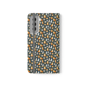 Faux Leather Samsung Galaxy S22 Flip Cases - Stand - Dipaliz - Mobile Phone