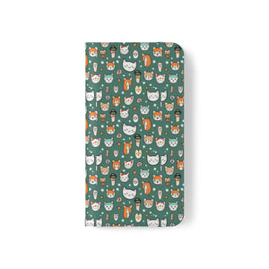 Cat Samsung Galaxy S22 Flip Case - Faux Leather - Dipaliz - Mobile Phone Cases