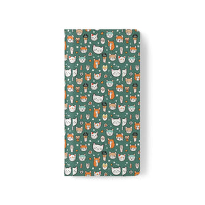 Cat Samsung Galaxy S22 Flip Case - Faux Leather - Dipaliz - Mobile Phone Cases