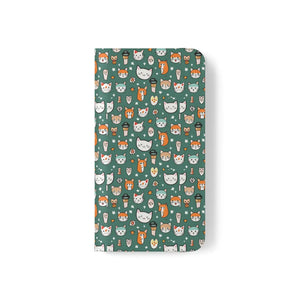 Cat Samsung Galaxy S22 Flip Case - Faux Leather - Dipaliz - Mobile Phone Cases