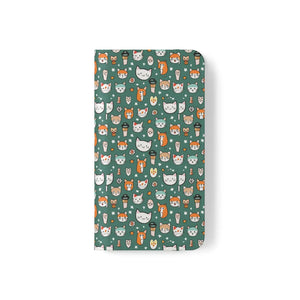 Cat Samsung Galaxy S22 Flip Case - Faux Leather - Dipaliz - Mobile Phone Cases