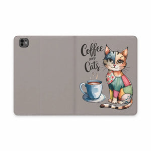 Dipaliz Cats Tablet Folio Case with Five Interior Pockets - Computer Accessories