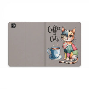 Dipaliz Cats Tablet Folio Case with Five Interior Pockets - Computer Accessories