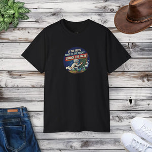 Unisex Science Tee - the Theory Changes Facts - Dipaliz - T-shirts - s