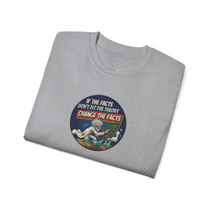 Unisex Science Tee - the Theory Changes Facts - Dipaliz - T-shirts - s