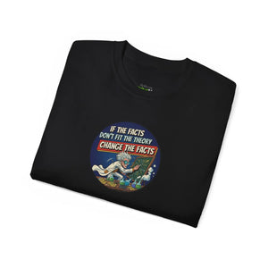 Unisex Science Tee - the Theory Changes Facts - Dipaliz - T-shirts - s