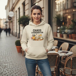 Dipaliz Chaos Coordinator Hoodie Cotton Blend Office Wear - Hoodies - m