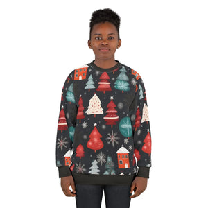Custom Cut Unisex Sweatshirt - Christmas Decorations - Dipaliz - Sweatshirts