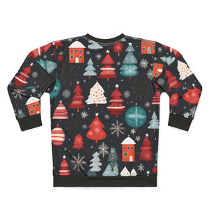 Custom Cut Unisex Sweatshirt - Christmas Decorations - Dipaliz - Sweatshirts