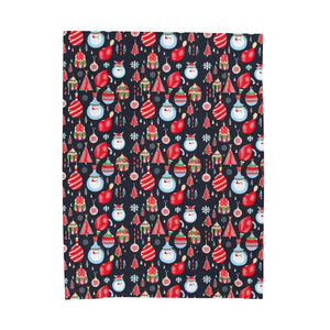 Velveteen Plush Blanket – Christmas Decorations - Dipaliz - Blankets